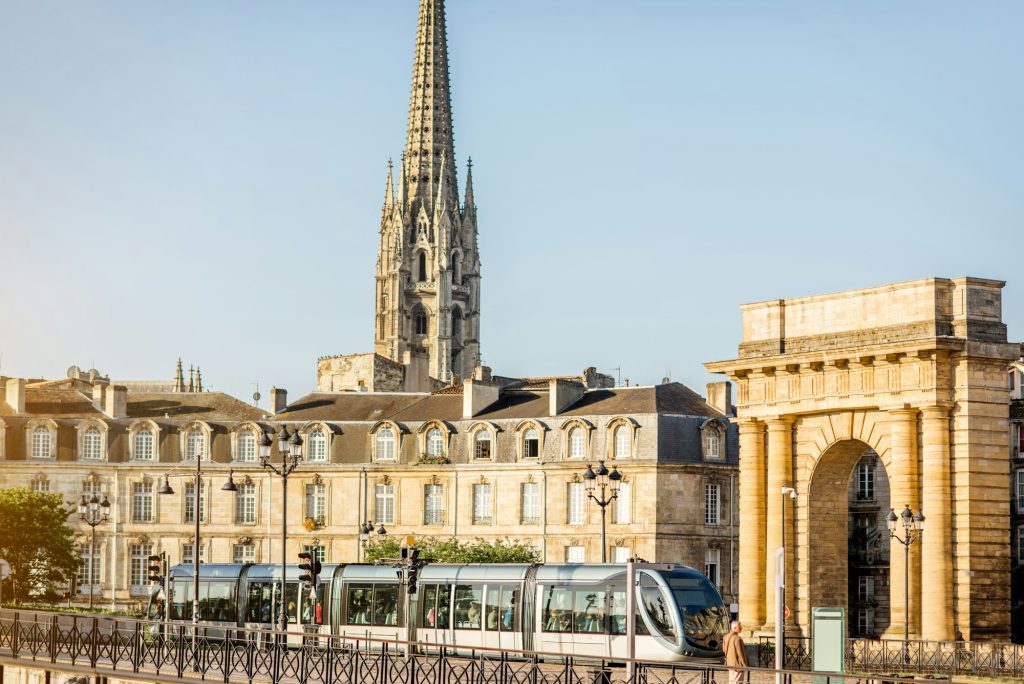 Bordeaux city in France